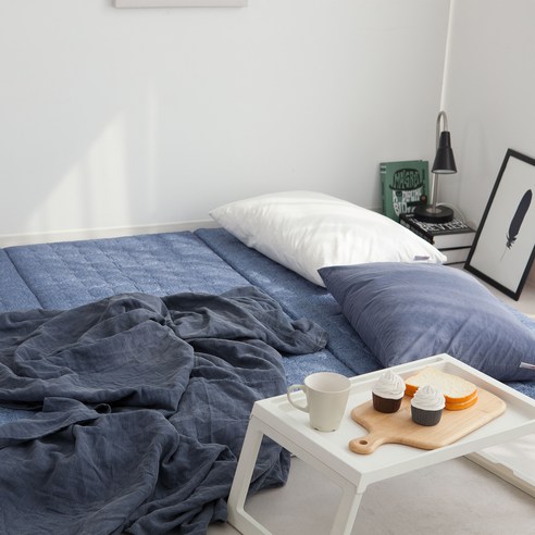 궁극의 수면 경험을 위한 3단 뜨란채 요매트