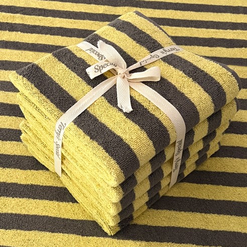 일상에 스며드는 고급스러움, 테리파머 스트라이프 호텔 수건