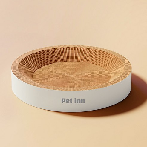 펫인 고양이 스크래쳐 소파 Pro Max 원형, 혼합색상, 1개