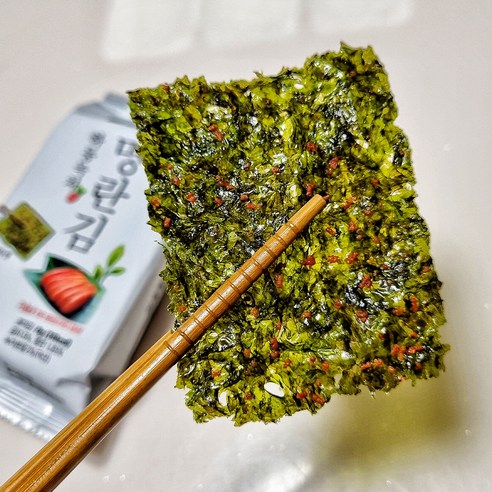 하동녹차 명란김, 멈출 수 없는 맛의 비밀