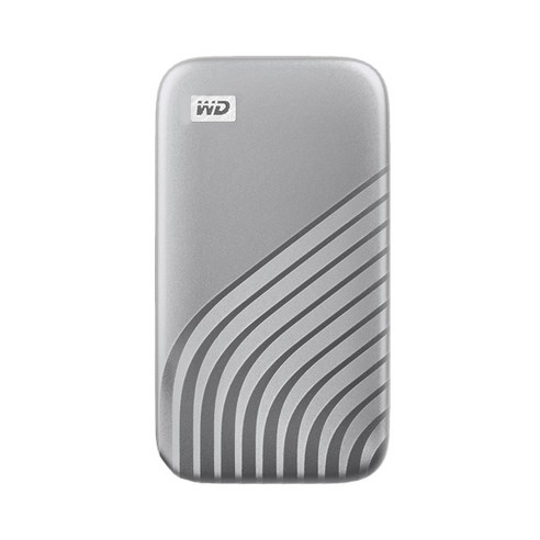 WD My Passport SSD, Silver, 1TB, WDBAGF0010BSL