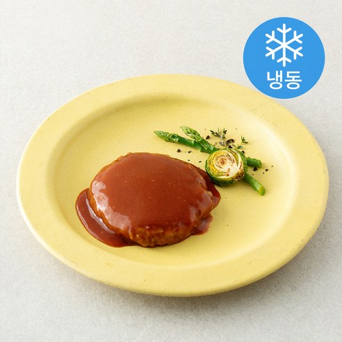 진푸드 그레이비 함박 스테이크 (냉동), 130g, 1개
