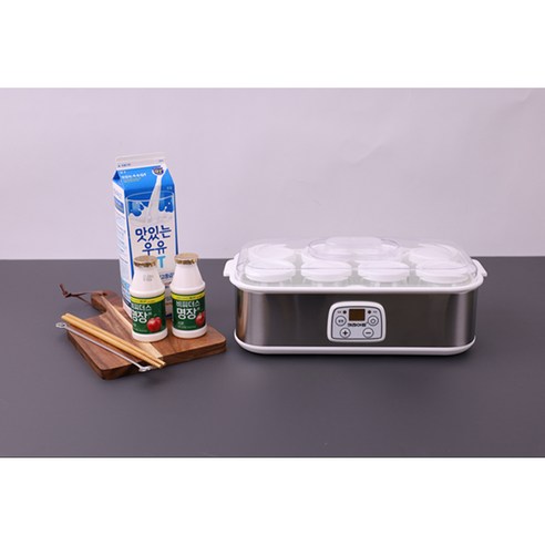 홈메이드 요거트를 쉽고 편리하게 만들어주는 키친아트 라팔 요거쉐프 8구 요거트 제조기