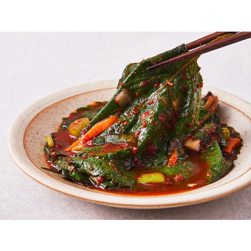 바로 즐기는 별미, 예소담 생깻잎김치