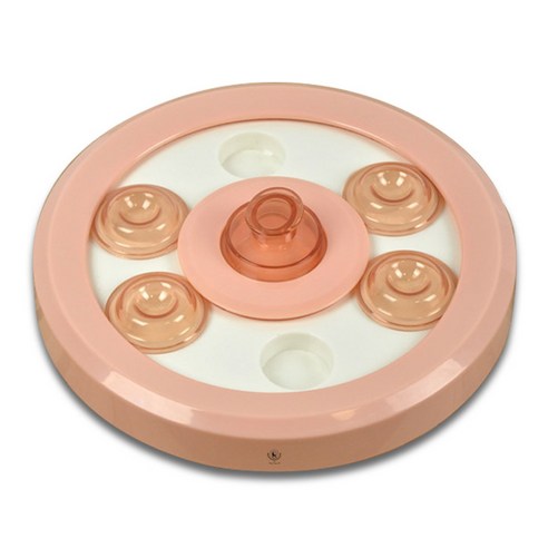 딩동펫 반려동물 오프너 노즈워크 IQ 장난감 22.5 x 3 cm, 핑크, 1개