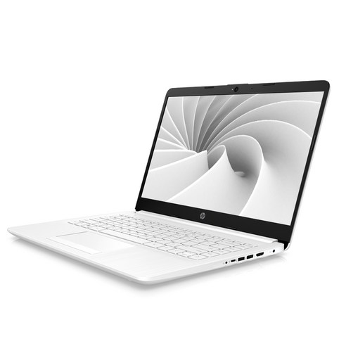 HP 2019 노트북 14s, 퓨어 화이트, 코어i5 10세대, 256GB, 4GB, WIN10 Home, 14s-DQ1005TU