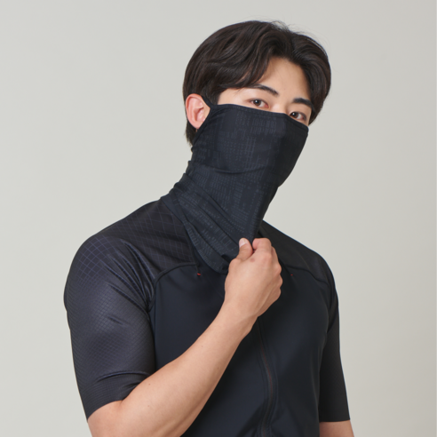 리레디 쿨 스포츠 자전거 마스크 – 섀도우 블랙 자외선 차단