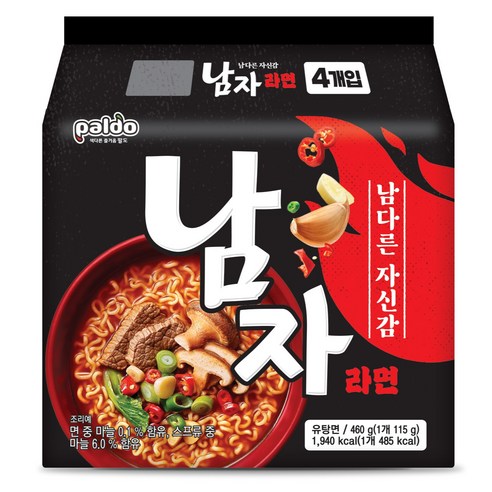 매운맛의 일반라면, 봉지 포장, 로켓배송