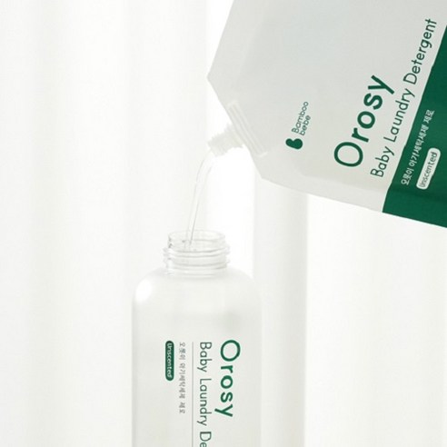 밤부베베 오롯이 제로 세탁세제: 소중한 아기 피부를 위한 순수한 선택