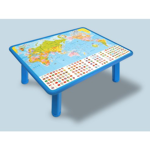 KIDSWORLD 世界地圖學習書桌