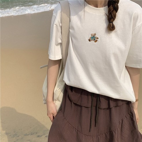 女式短袖Tee 短袖Tee 女式短袖Tee 女式短袖Tee 素色T卹 素色短袖Tee 2件短袖Tee 彩色 彩色素色Tee 彩色素色Tee