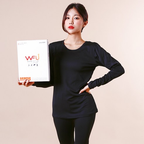 씨엘스토리 여성용 웜핏업 기모 내의