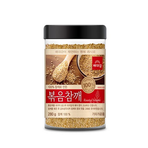쿠팡! | 배대감 볶음참깨, 280g, 1개 배대감 볶음참깨, 280g, 1개