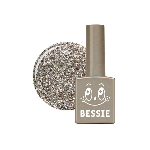 베씨 컬러 글리터젤 네일, GL30 샌드 베이지, 11ml, 1개