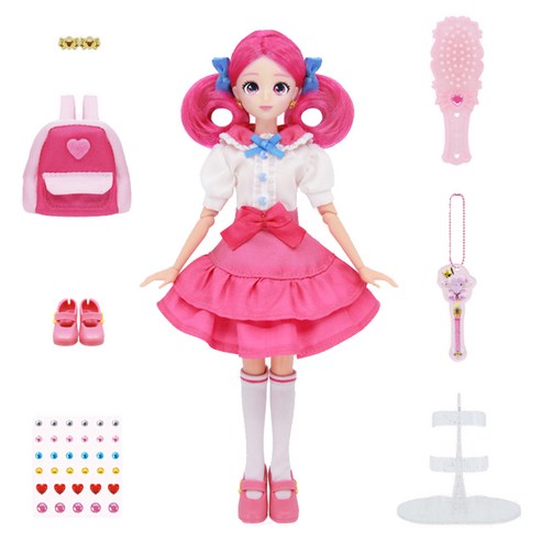 반짝이는 드레스와 튼튼한 내구성, 캐치티니핑 로미 인형으로 아이에게 행복한 추억을 선물하세요!