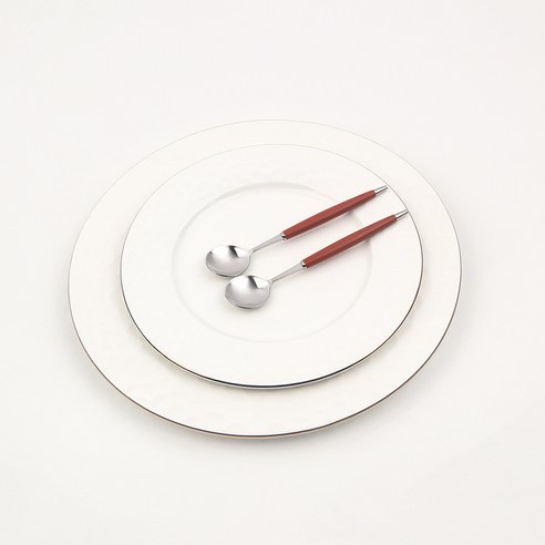 보겐 몽블랑 큐티 커트러리 티스푼, 레드, 2개
