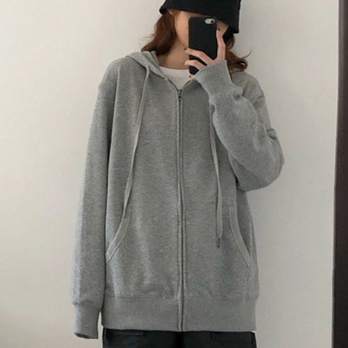 민성컴퍼니 임산부 루스핏 기본 후드 집업 2p