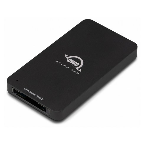 OWC 썬더볼트 USB3.2 Gen2 CFexpress Type B 메모리 카드 리더기 1600MB / s, OWC Atlas FXR