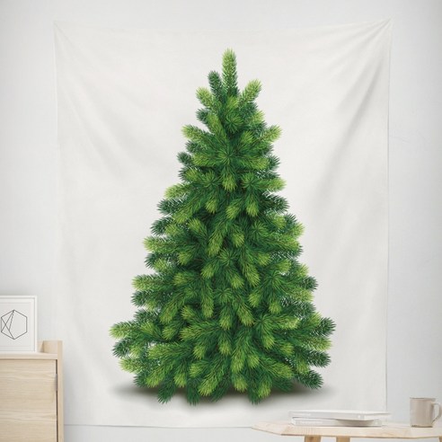 올나인 에이홉 메리 크리스마스 패브릭 포스터, Tree5