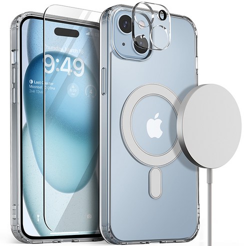 베루스 맥세이프 크리스탈믹스: 투명성, 보호력, 편의성을 위한 마그네틱 휴대폰 케이스