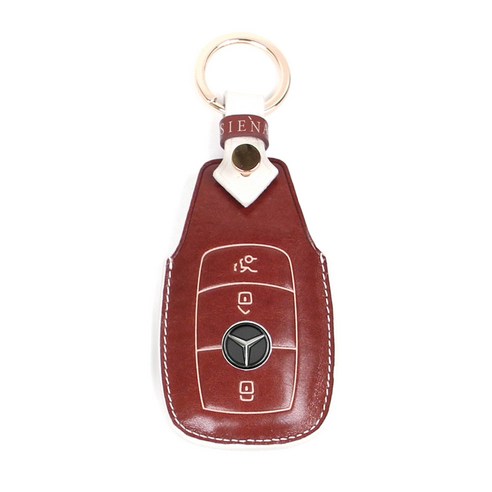 오시에나 nike 벤츠 B type 16년 이후 전 차종 자동차 스마트 키케이스, 화이트와인