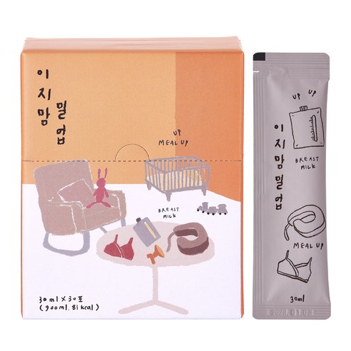 이지바이오메드 이지맘밀업 차, 30ml, 30개