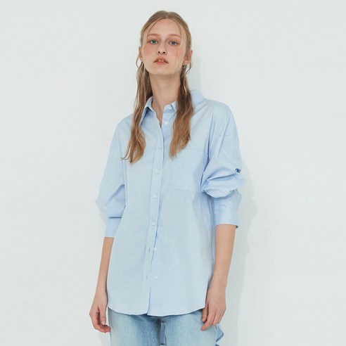 여성용 REGULAR FIT OXFORD FABRIC SHIRTS