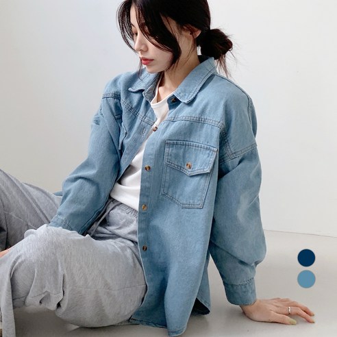 추천제품 보에리에 데님 포켓 셔츠: 스타일과 편안함의 완벽한 조화 소개