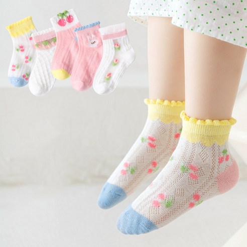 嬰幼兒雜貨女童短襪女童女童童襪四季