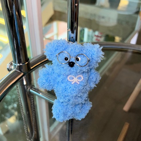 컬러풀 모루 인형 키링
