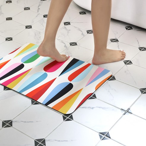 뽀송한 발, 쾌적한 욕실의 시작 – 프렌치불 규조토 발매트