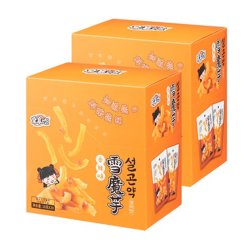 전상식 설곤약 향라맛 20p, 360g, 2개