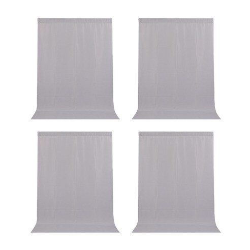 대한 베이직 폴리 촬영용 배경천 1.5 x 2m, 단일상품(그레이), 4개