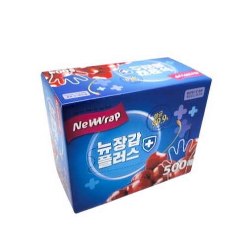 뉴랩 뉴 플러스 위생 장갑 500매, 1개