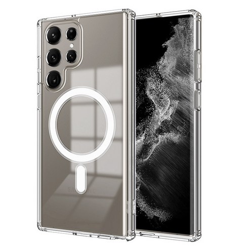 맥세이프 호환 태블리스 마그네틱 젤 하드 휴대폰 케이스 UTR-10603 링케케이스