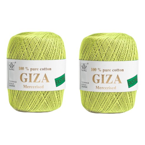 야나 기자 뜨개실 70g, 5, 2개