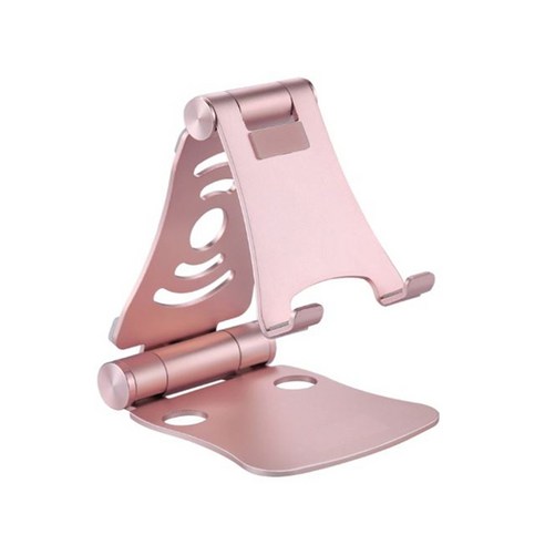 COZY 고품질 알루미늄 접이식 스탠드, Rose Gold