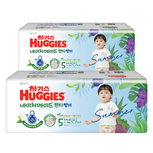 [오케이나우ㅣ인기상품] 하기스 2024 네이처메이드 썸머 팬티형 기저귀: 탁월한 쾌적함과 편안함 [OKNOWㅣ추천상품]