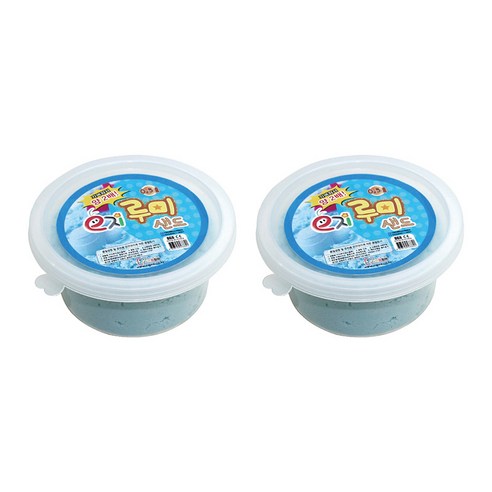 이지피아 루미샌드 리필 0.5L 2p, 블루, 300g, 2개