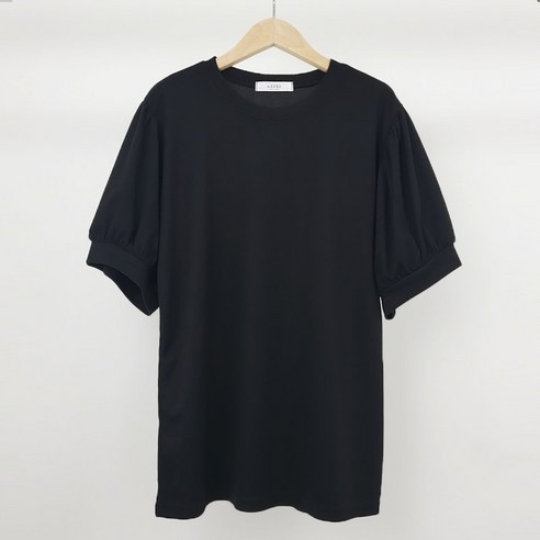 보리맘 퍼프 소매 데일리 반팔 임부 티셔츠 N900