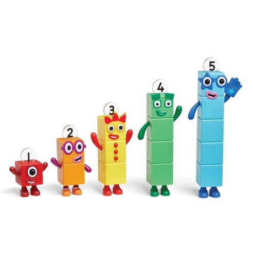 놀면서 배우는 즐거운 숫자 세상, 넘버블록스 피규어