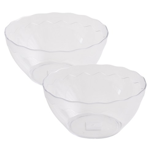 가벼운 투명 내열 대용량 믹싱볼 2700ml, 2개, 단품