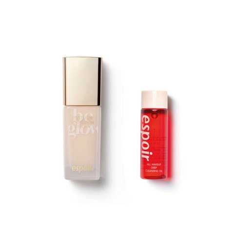 에스쁘아 프로 테일러 파운데이션 비글로우 30ml + 올 메이크업 딥 클렌징 오일 25ml 기획세트, 2호 바닐라, 1세트
