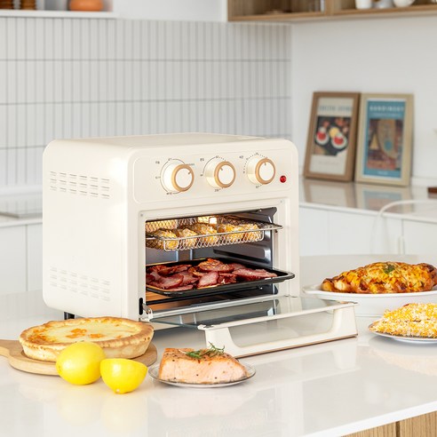 건강하고 편리한 주방 필수품: 리큅 미니 에어프라이어 오븐 12L