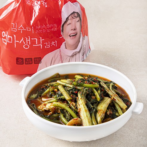 김수미엄마생각 열무김치, 1kg, 2개