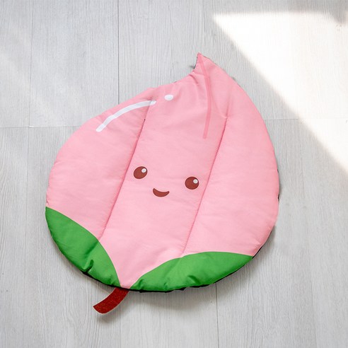 반려동물 올하이 귀여운 여름 쿨패드 매트, 02 복숭아, 1개