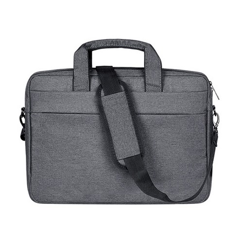 구즈파크 심플 캐주얼 노트북 가방, 다크그레이