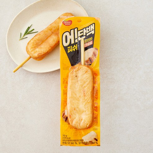 동원 어단백 피쉬 프로틴바 닭가슴살, 70g, 1개