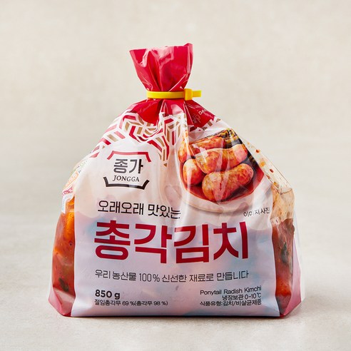 대상 종가 총각김치, 850g, 1개