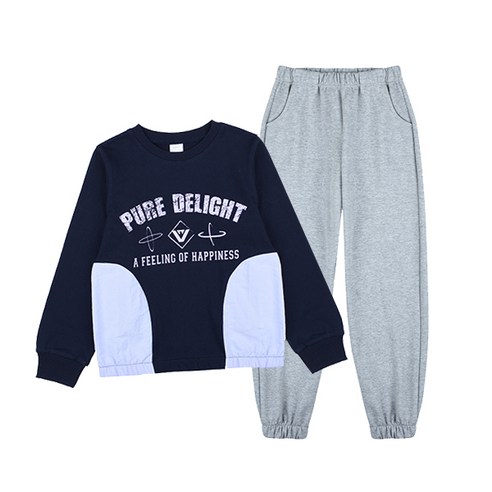 初中  時尚  男孩  女孩  常見  服裝  運動衫  訓練  設置  初中